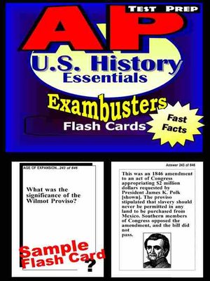 cover image of AP US History Test&#8212;Exambusters Flashcards